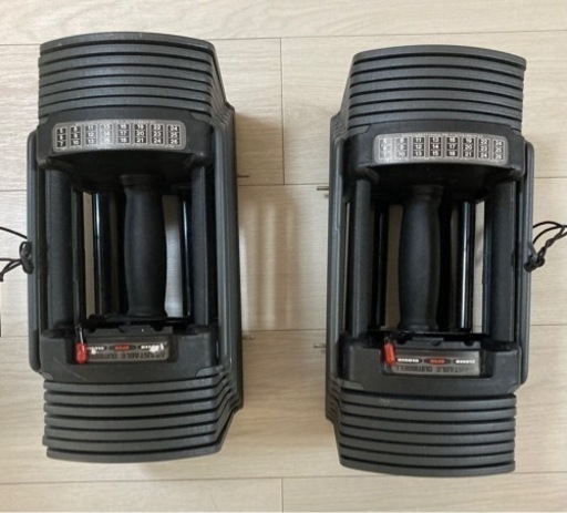 可変式ダンベル26キロ×2個とベンチ台