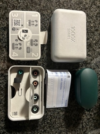 （本体新品未使用）WF-1000XM4（B）、ケース付き