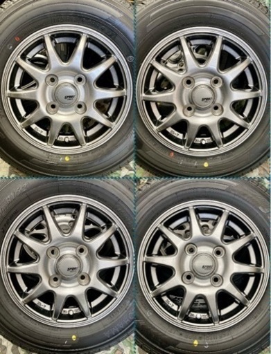 「商談中」⑩軽トラ・箱バン用の新品ヨコハマタイヤと中古ホイールとナット付き