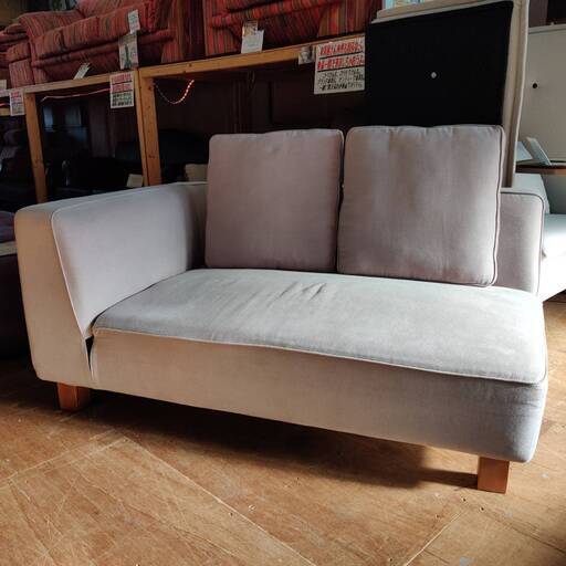 【愛品倶楽部柏店】CASACASA シェーズロングソファ