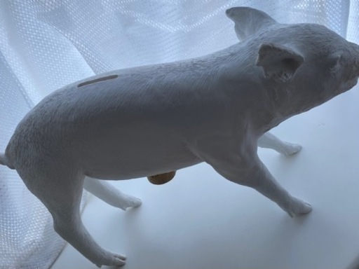 豚　白　貯金箱　HARRY ALLEN AREAWARE 置物　ハリーアレン