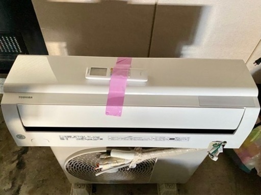 【譲り先決定済】TOSHIBAエアコン　6畳タイプ