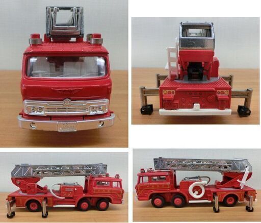 絶番 トミカダンディ 1/43 日野 ハシゴ消防車 日本製 tomica DANDY No