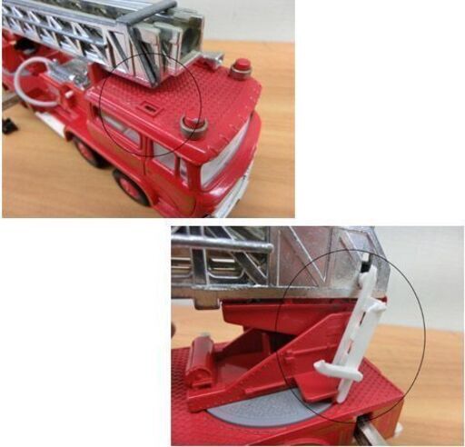 絶番 トミカダンディ 1/43 日野 ハシゴ消防車 日本製 tomica DANDY No