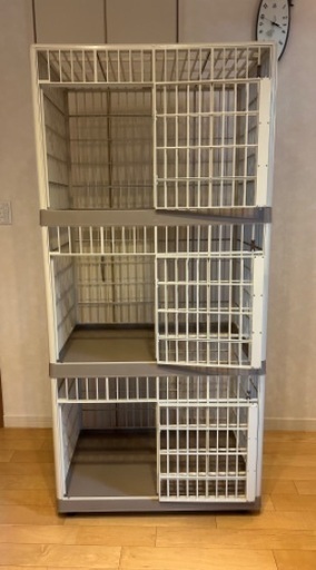 3段キャットケージ
