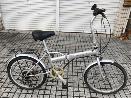 【20インチ折りたたみ】6段変速付　前後タイヤ新品❗️整備済み❗️若林自転車　唐崎店　SALE中❗️