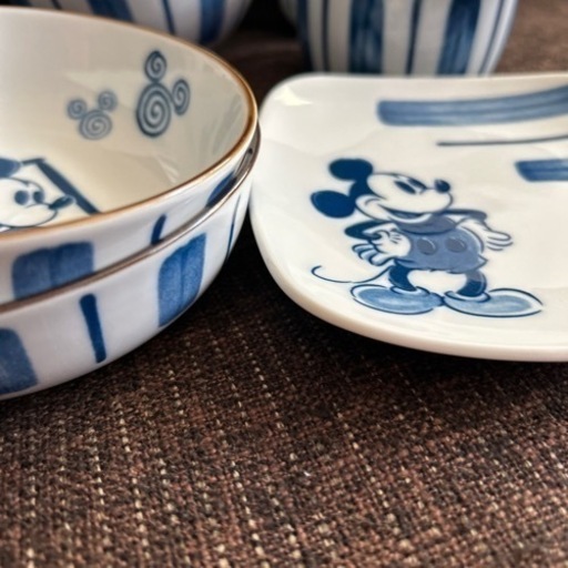 【値下げ】ディズニーランド食器セット⭐︎30年前希少