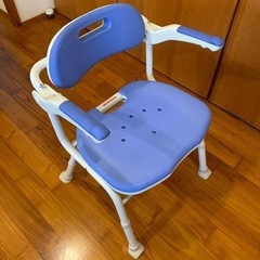 アロン化成 安寿 折りたたみシャワーベンチISフィット ブルー