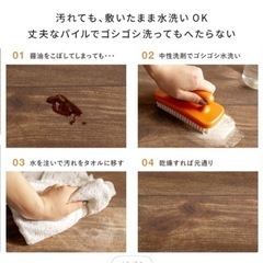 お値下げ⭐︎パンチカーペット　200×150 UESDの画像