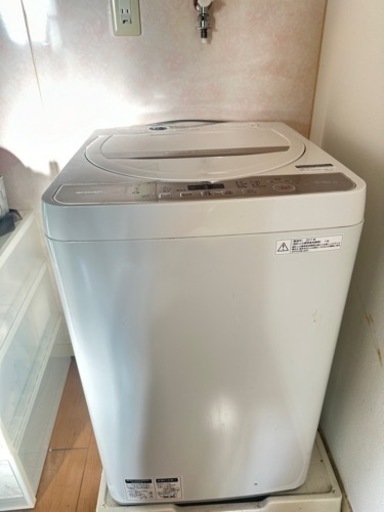 (取引中)シャープ　SHARP 洗濯機　4,5kg