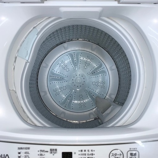 ⭐️AQUA⭐️全自動洗濯機　2021年5kg 大阪市近郊配送無料