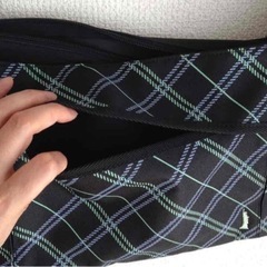 【同時購入で無料！】EASTBOY チェックショルダーバックの画像