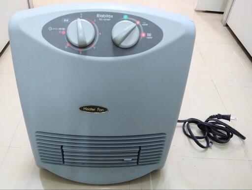 【受渡し決定】小型電気セラミックヒーター 1200w-600w切替付 配達もOK