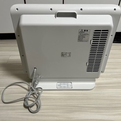 ニトリ　パネルヒーター　ホワイト　美品　ストーブ　電気ストーブ　ヒーターの画像
