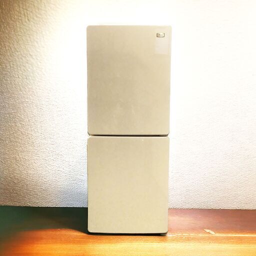 24Y052 ジC Haier ハイアール ノンフロン冷凍冷蔵庫 JR-NF148A ホワイト 148L 右開き 2017年製 冷凍室引出し 中古