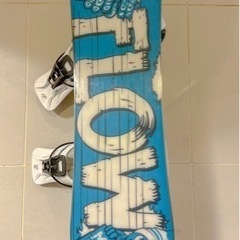 FLOW スノーボード 80cm＋ビンディング ジュニアの画像