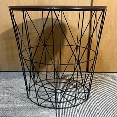 🌟アイリス  ローテーブル スチール ウォルナット！🌟定価3980円の画像