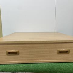 【SJ309】木製　タンス　1段式　サイズ：奥行74cm×幅74...