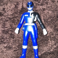 [決まりました]特捜戦隊デカレンジャー デカブルー　ソフビ