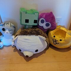 にゃんこ大戦争＆スプラトゥーン　ぬいぐるみ