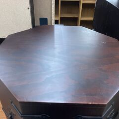 【値下げしました!!】李朝家具 八角キャビネット アジアンアンティーク No.496● ※現金、クレジット、スマホ決済対応※の画像