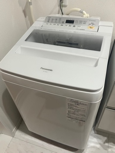 洗濯機　Panasonic 9キロ　2018年式