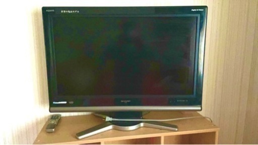 (決まりました)32型 SHARP 液晶テレビ 2007年製 リモコン付き カード付き