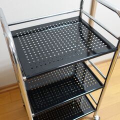 キッチンラック 収納 ワゴン(キャスター付)