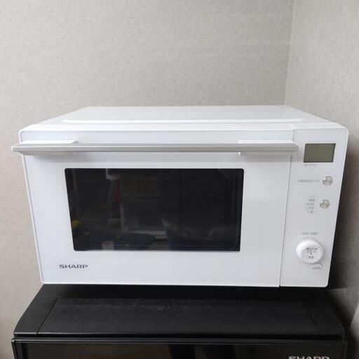 【商談中】美品 SHARP 2020年製 電子レンジ RE-TF17S-W フラット庫内