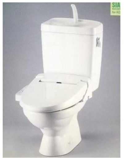 便器＋タンクセット　C-180S+DT-4840 BW1