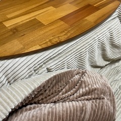 こたつテーブル、こたつ布団(コーデュロイ)のセット