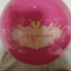 【ボウリング】STORM PINK CLEAR POLY　１５ポンド