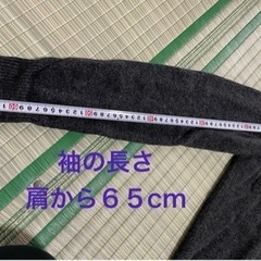 ◆◇    ほぼ未使用‼️DOMON   ニットパーカー　M   濃いめのグレー　◇◆の画像