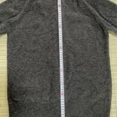 ◆◇    ほぼ未使用‼️DOMON   ニットパーカー　M   濃いめのグレー　◇◆の画像