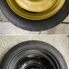 【受け渡し済】アルミホイール タイヤ4本 165/70R14 81Qの画像