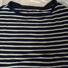 UNIQLOウルトラストレッチチュニックセット（ボーダー・ 8分袖）の画像