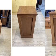 a65 展示品 楢材/ナラ材 スリム収納/5段チェスト