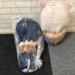 新品未使用　鬼滅の刃 ぬいぐるみ 嘴平伊之助 セットの画像