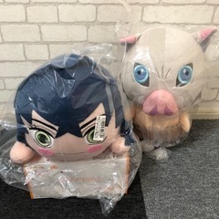 新品未使用　鬼滅の刃 ぬいぐるみ 嘴平伊之助 セット