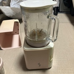 ミキサー　日焼けしてます