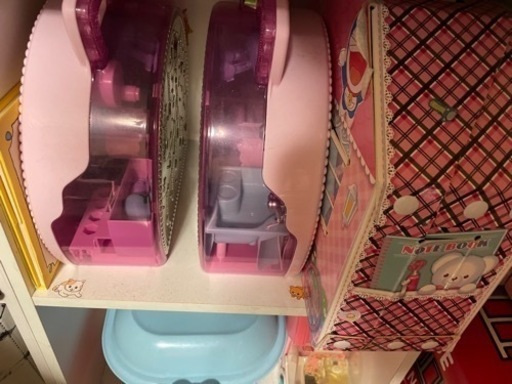 りかちゃんお家、美容室セット