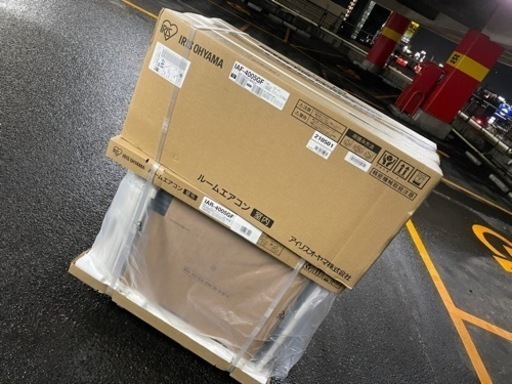 14畳4kwアイリスオーヤマ冷暖エアコンIAF-4005GF