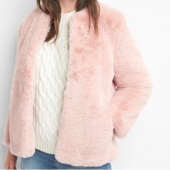 GAP フェイクファーコート