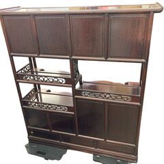 アンティーク家具 茶箪笥 茶棚 ヴィンテージ家具　引き取り限定　神奈川県横須賀市の画像