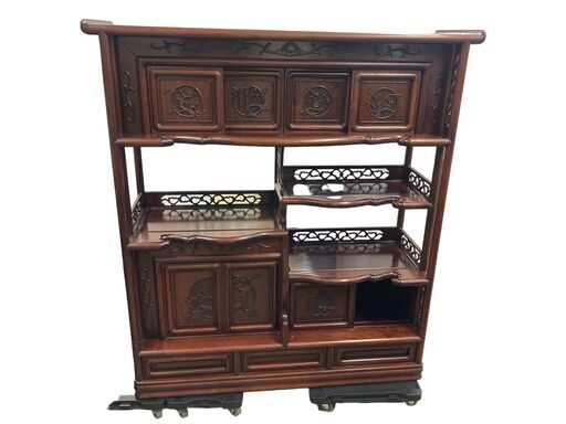 アンティーク家具 茶箪笥 茶棚 ヴィンテージ家具引き取り限定神奈川県