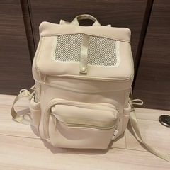 【citydog】ネオプレーンバックパックキャリー オフホワイト S