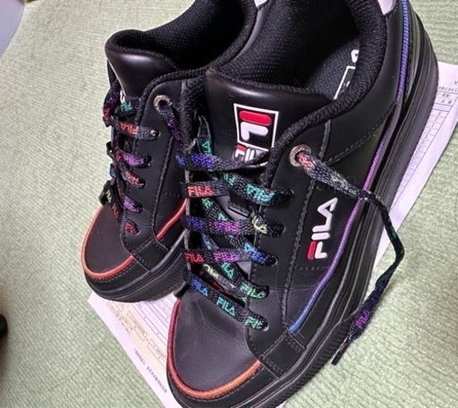 FILA スニーカー 24cm ネオンカラー