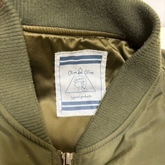 （OLIVE des OLIVE ）MA_1ジャンパー   フリーサイズの画像