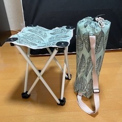 お花見にも🌸【新品未使用】IKEA折りたたみテーブル&チェア2個の画像