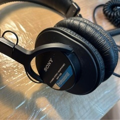 SONY スタジオモニターヘッドホン MDR-7506 青帯 純正